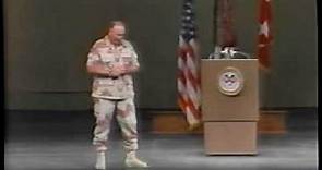 Part 1: Schwartzkopf Speech to Corps of Cadets 5/91