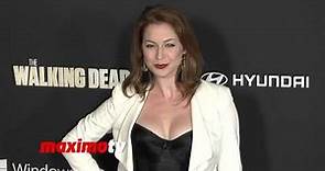 Esme Bianco "The Walking Dead" Season 4 Premiere Red Carpet Fashion