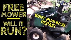 Free broken mower - Let's fix it! - Repair Briggs & Stratton engine that is not running
