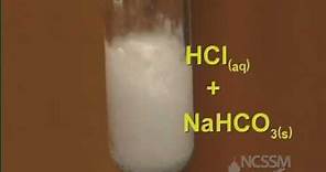 Double Displacement Sodium Bicarbonate and HCl