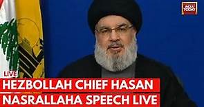 LIVE: Hezbollah Chief Hassan Nasrallah’s first Speech Since The Gaza War | Hezbollah Chief Speech