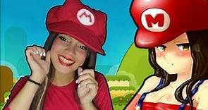 Me convierto en chica Mario Bros - Disfraz más maquillaje | Marta María Santos