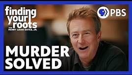 Edward Norton’s Murder Mystery SOLVED | Finding Your Roots | PBS