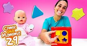 Video e giochi educativi per bambini. Un nuovo giocattolo per Baby Born. Come una mamma