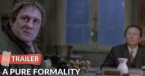 A Pure Formality 1994 Trailer HD | Gérard Depardieu | Roman Polanski
