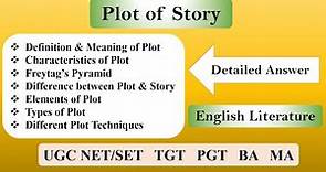 Plot in English Literature: Definition, Characteristics, Types, Elements, and Techniques