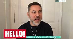 David Walliams poses in incredibly rare photo with son Alfred amid TV break
