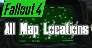 Fallout 4 - How to Reveal All Map Locations Ingame