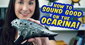 How To Sound Good On The Ocarina! | How To Breathe Correctly & Sound Good! | Learn The Ocarina 1