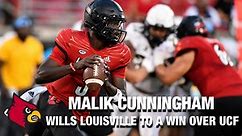 Louisville QB Malik Cunningham Highlights Against UCF