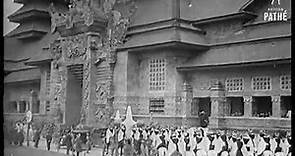 Gaston Doumergue inaugure l'Exposition coloniale de Paris-Vincennes de 1931 (archives British Pathé)