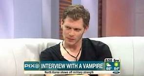 Joseph Morgan Interview at PIX 11 Morning News