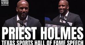 Priest Holmes Remembers Setting All-Time NFL Rushing Touchdowns in a Season | Full TXSHOF Speech