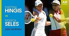Martina Hingis v Monica Seles - Australian Open 2002 Semifinal | AO Classics