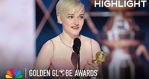 Julia Garner Wins Best Supporting Actress in a TV Series | 2023 Golden Globe Awards on NBC