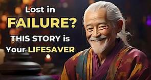 Master Zen's Wisdom: Embracing Failure with Humor | Buddhist Zen Life Lesson Tale