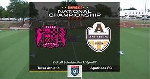 NPSL Final - Extended Highlights. Tulsa Athletic vs Apotheos FC