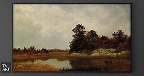 TV Art Slideshow | Landscape Paintings by John Frederick Kensett | HD Screensaver | 2 Hours