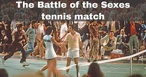 20th September 1973: Billie Jean King defeats Bobby Riggs in the 'Battle of the Sexes' tennis match