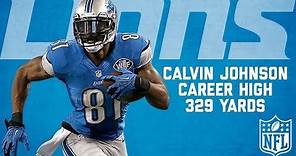 Calvin Johnson Highlights from Career-High 329-Yard Game vs. the Cowboys | NFL Highlights