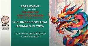 Oroscopo Cinese 2024 anno del Drago di Legno - I 12 Animali dello Zodiaco Cinese