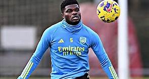 Thomas Partey Back In Arsenal Full Training Ahead Of Nottingham Forest Match