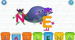 Aprendamos letras ABC - Juego educativo para niños, español