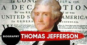 Thomas Jefferson - Author of The Declaration of Indepence & 3rd U.S. President | Mini Bio | BIO