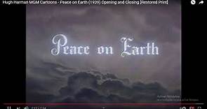 Hugh Harman - Peace On Earth End Title (1939)