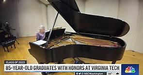 Eldest Grad: 85-Year-Old Graduates With Honors at Virginia Tech