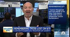 Cantor Fitzgerald CEO on annual 9/11 fundraise