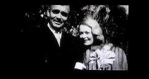 Clark Gable weds Sylvia Ashley newsreel from documentary