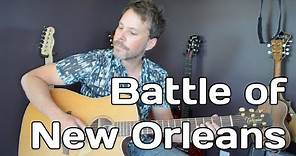 How To Play Battle of New Orleans - Johnny Horton