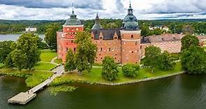Mariefred with Gripsholm Castle