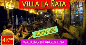 4K⁶⁰ - 👉 VILLA LA ÑATA NIGHT 🌙 walk - TIGRE - Nightlife - ARGENTINA - Walking tour - TRAVEL 🌟