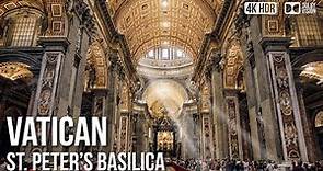 Saint Peter’s Square & Basilica, 🇻🇦 Vatican City [4K HDR] Walking Tour