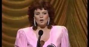 Pauline Collins wins 1989 Tony Award for Best Actress in a Play
