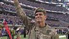 Army Gen. Joseph Votel Honored During Sunday's Game