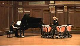 Concerto for Timpani and Orchestra mvt. I - William Kraft - New England Conservatory
