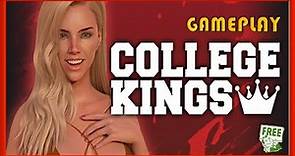 COLLEGE KINGS - GAMEPLAY / REVIEW - FREE STEAM GAME 🤑