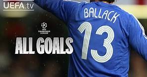 All #UCL Goals: MICHAEL BALLACK