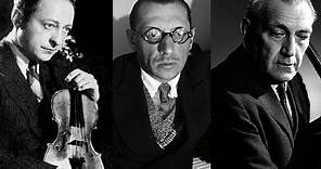 Stravinsky - Suite Italienne for Violin & Cello (after Pulcinella) - Heifetz, Piatigorsky, 1963