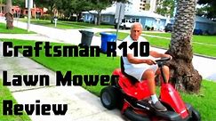 Craftsman R110 Lawn Mower TEST AND REVIEW!