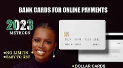 Get Bank Cards for International Online Payments in Nigeria Without Limit (Facebook Apple, Google)