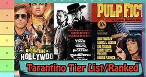 All 9 Quentin Tarantino Movies Ranked (Tier List)