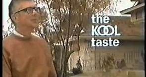 Herbert Anderson in "Kool" Commercial - 1967