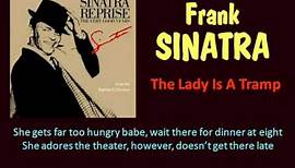 The Lady Is A Tramp Frank Sinatra with Lyrics
