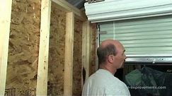 How To Build A Shed - Part 5 Installing A Metal Roll-Up Door