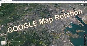 Rotate Google Map on PC