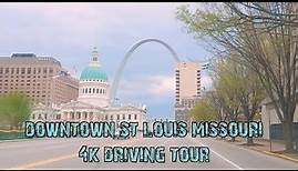 The Gateway To The West: Downtown St. Louis, Missouri 4K.